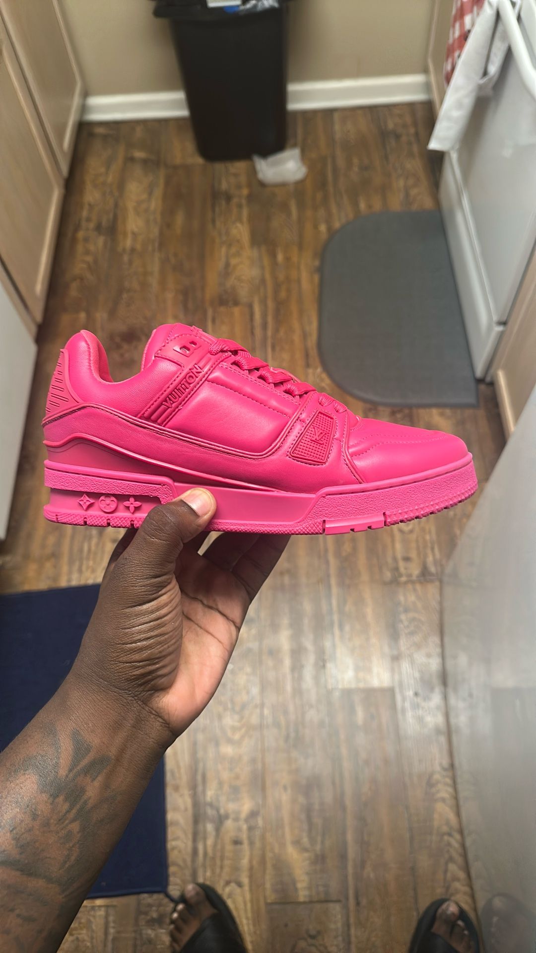 Louis Vuitton Women's Pink Shoes 