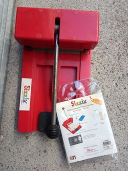 Sizzix Original Red Die Cutting Machine, Heavy Duty