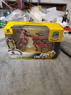 1:10 Scale Die-Cast Mountain Bike Model