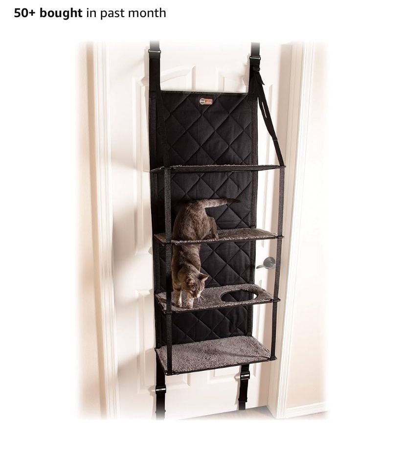 Hangin Cat Tree Door Mounted Cat Furniture