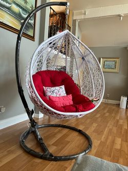indoor swing egg shape