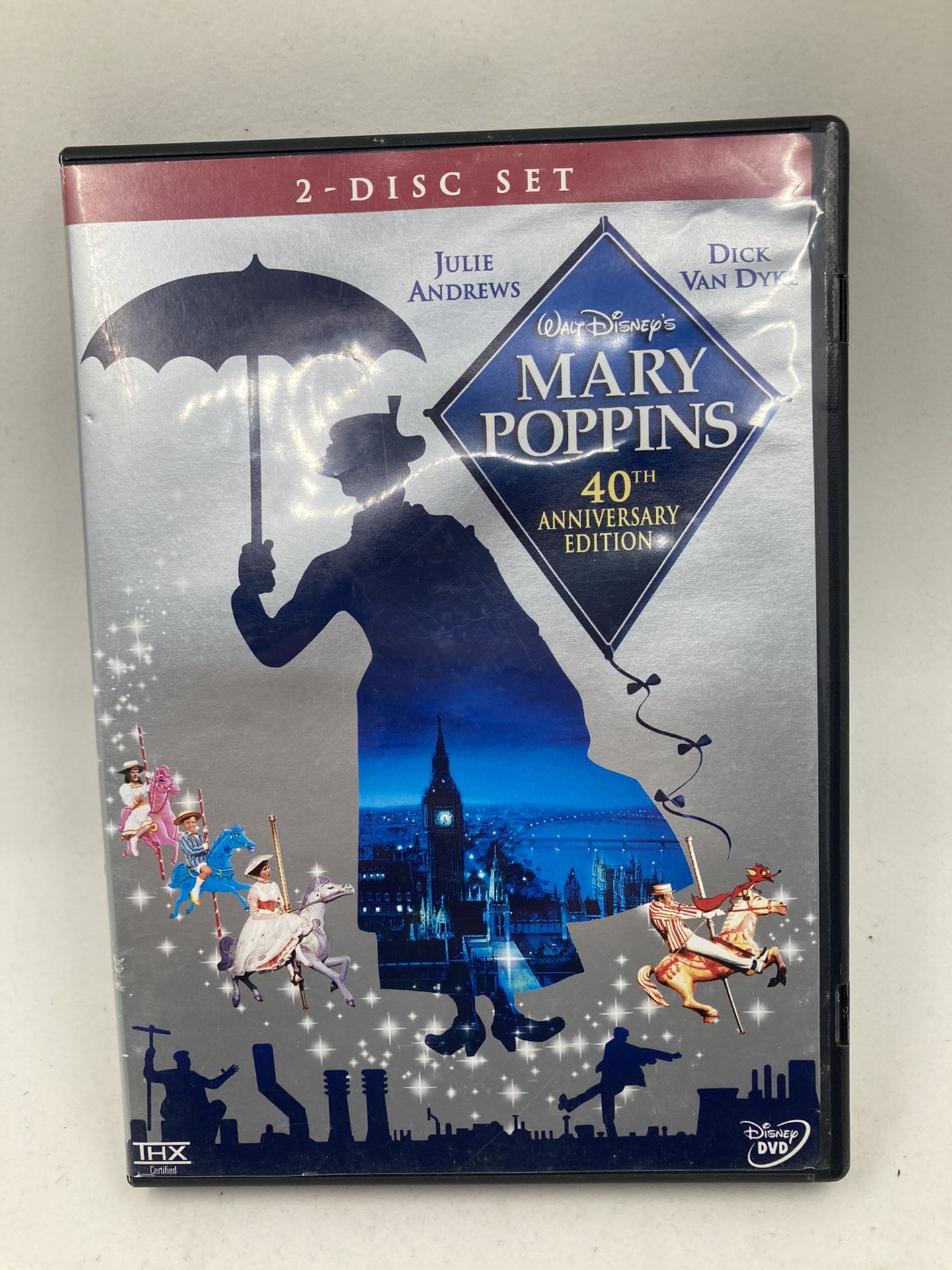 Mary Poppins DVD, 1964, 40th Anniversary Edition Great Condition