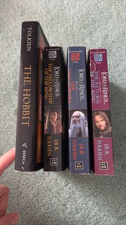 Lord Of The Rings Book 1-3 Plus The Hobbit