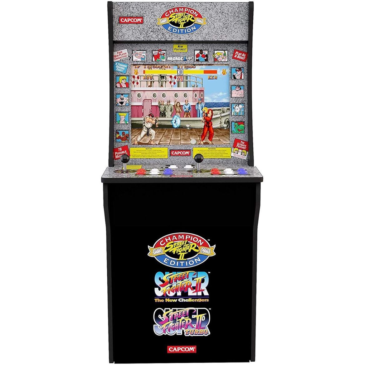 Street Fighter 2 Arcade1up w/Riser