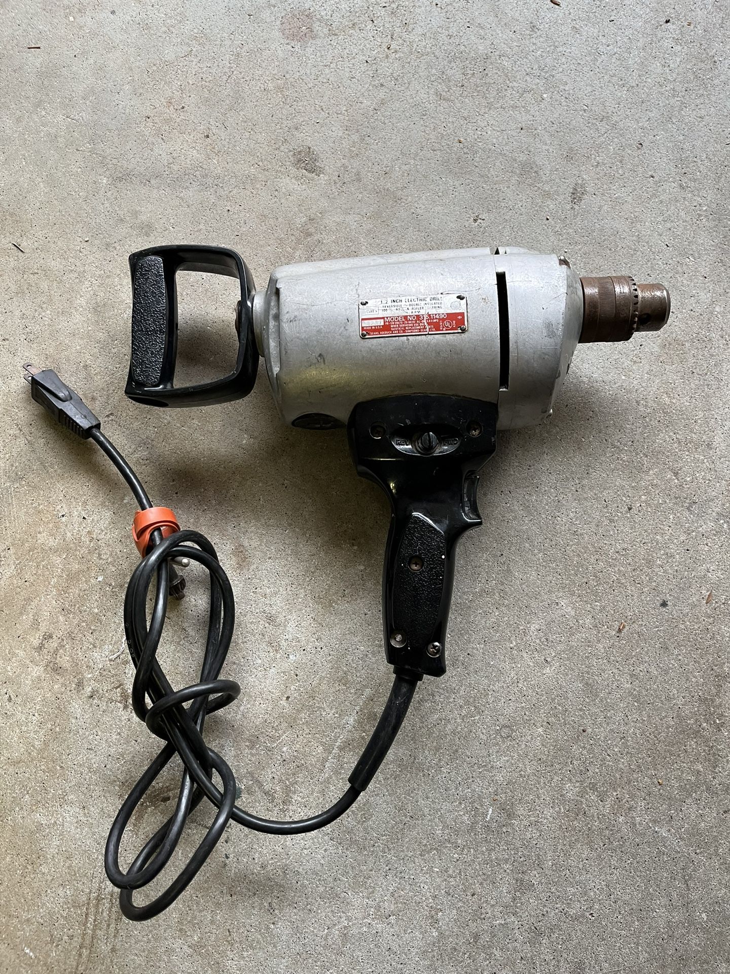 Craftsman 1/2” Drill Model # (contact info removed)0