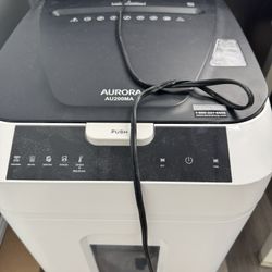 Commercial Aurora Industrial Paper Shredder