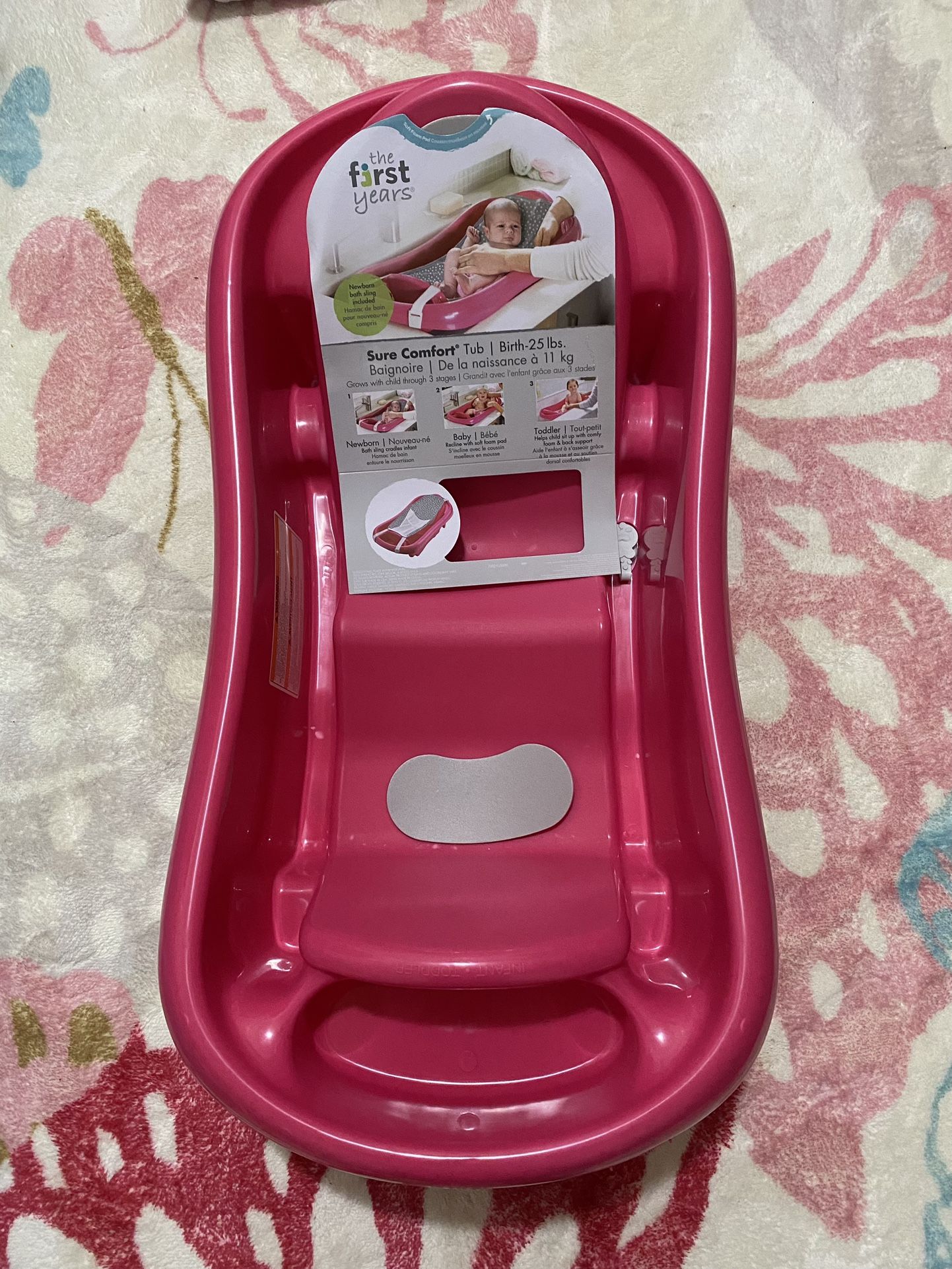 First years baby bath tub