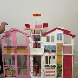 Barbie Doll House Dream Townhouse  Kids Toys