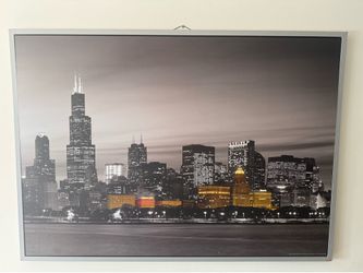 Large Chicago Wall Art
