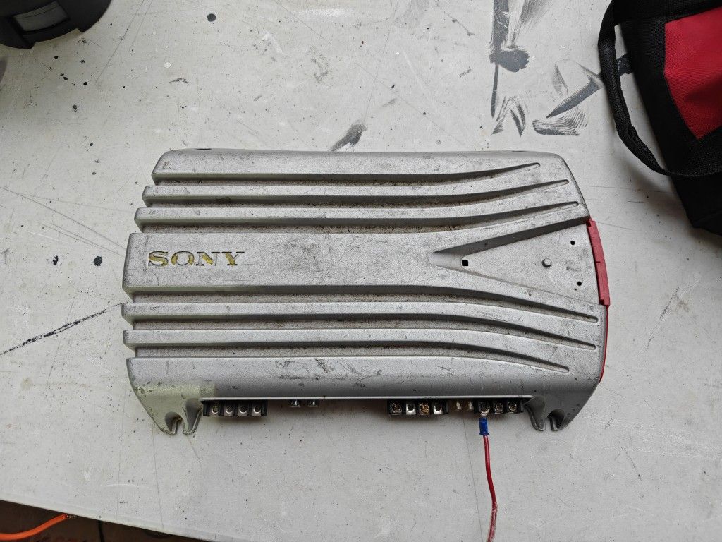 Sony 4ch Car Amp Works Great