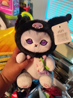 Kuromi Cat Plush Stuffed Toy with Tag