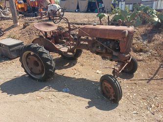 Vintage tractor