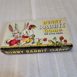 1942 Bunny Rabbit Game In Box