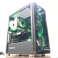 Intel Core i5-9400 • RTX 2070 8GB OC • 512 GB SSD • 32GB RAM GAMING PC Video Editing Music Computer Studio streaming Day Trade