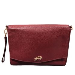 Freshly Picked Classic Crossbody Diaper Bag Burgundy