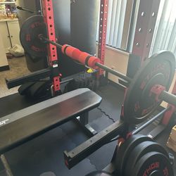 Ethos Weight Rack And bench With Weights 