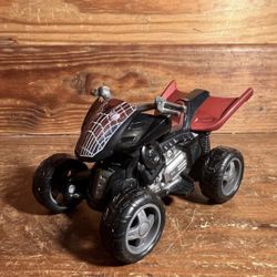Spider-man ATV Quad 4-Wheeler SpiderMan Toy Vehicle Marvel 2009 Hasbro