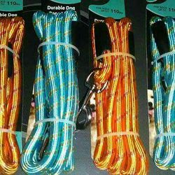 Dog Rope Leashes! Very Durable! Up to 110 lbs. NEW! 