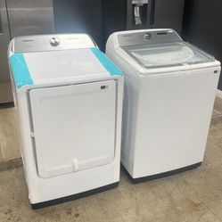 Samsung washer and dryer set