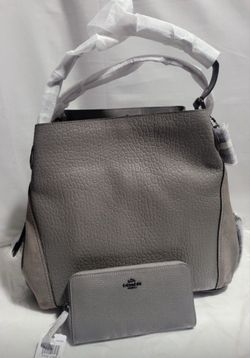 Coach bag with wallet