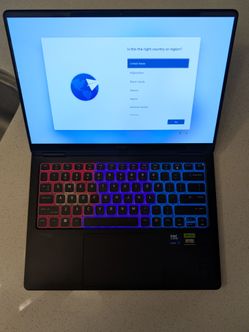 HP OMEN Transcend 14 Ultra 7 155H 16GB 1TB RTX 4060 8GB - EXCELLENT