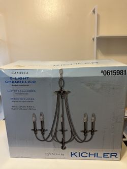 Kichler 5 Light chandelier