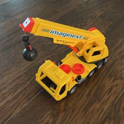 Imaginext Crane And Wrecking Ball