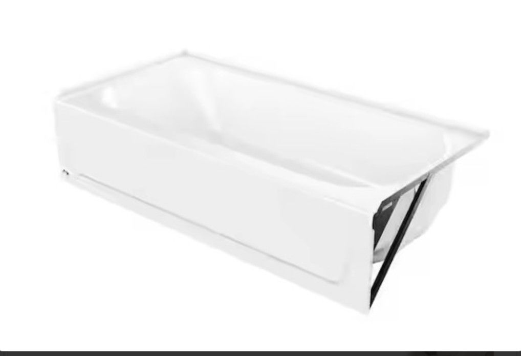 Bootz Industries
BootzCast 60 in. x 30 in. Soaking Alcove Bathtub with Right Drain in White