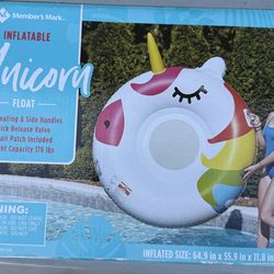 Unicorn Inflatable Float