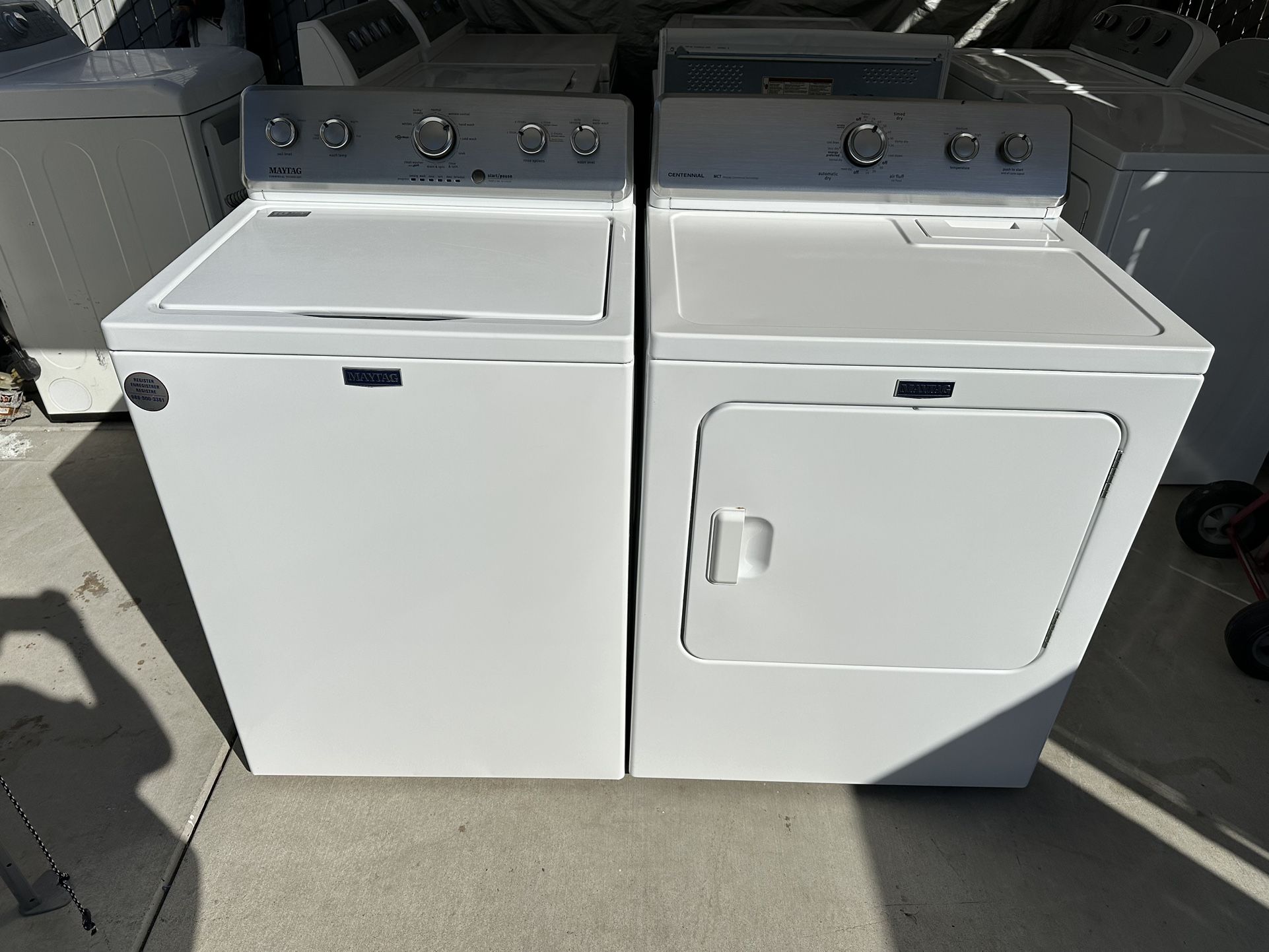Maytag Washer&Dryer $440 With Warranty 