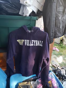 Champion udub Volleyball Hooded Sweatshirt