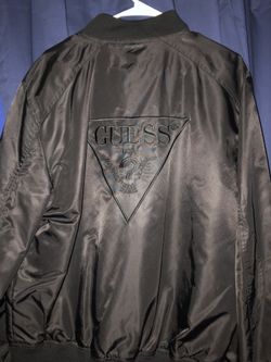 guess bomber jacket