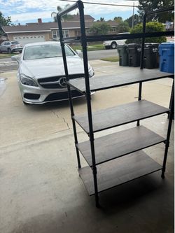 Metal shelf