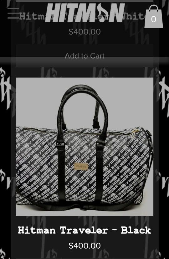 Hitman Traveler Duffle Bag