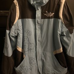 Arcane Jinx Color‑Block Windbreaker – Size L (Never Worn)