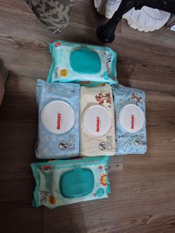 5 packs of wipes