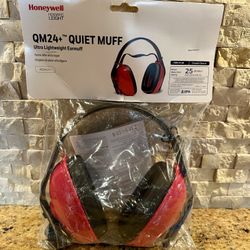 Brand New Honeywell Lightweight Quiet Earmuff for Firearms Range, Hearing Protection, Silence Loud Noises