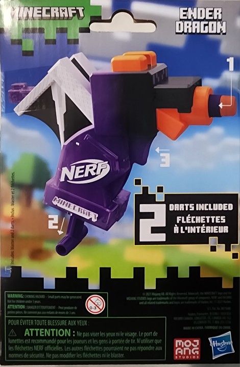 Minecraft Nerf Gun