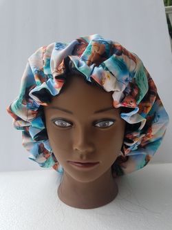 Moana hair bonnet