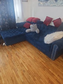 Sofa 94 Inch Long And Right Side 68 Inch Long  2 Peices Seperate 