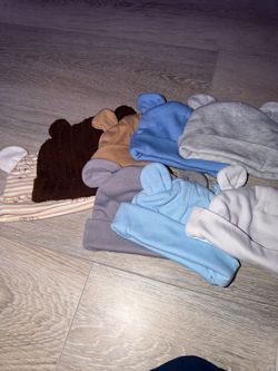 Variety baby hats