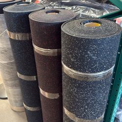 RUBBER FLOORING GYM FLOOR - COMMERCIAL GRADE! Heavy Duty Indestructible, Better Than Horse Stall Mats