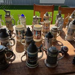 Old Beer Steins