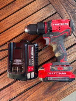 Craftsman V20 CMCD710 20V Max 1/2" Keyless Drill/Driver w/ 1 Li-Ion Battery
