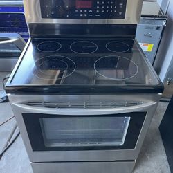 LG Electric Stove Stainless Steel