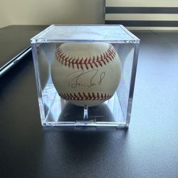 Barry Bonds Autographed Ball