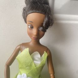 Disney Store Princess and The Frog Tiana Doll 12" Fairytale Classic Figure