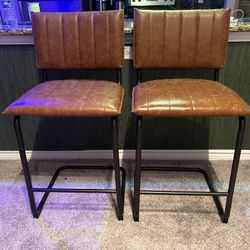 Two Stool Chairs Brand New 