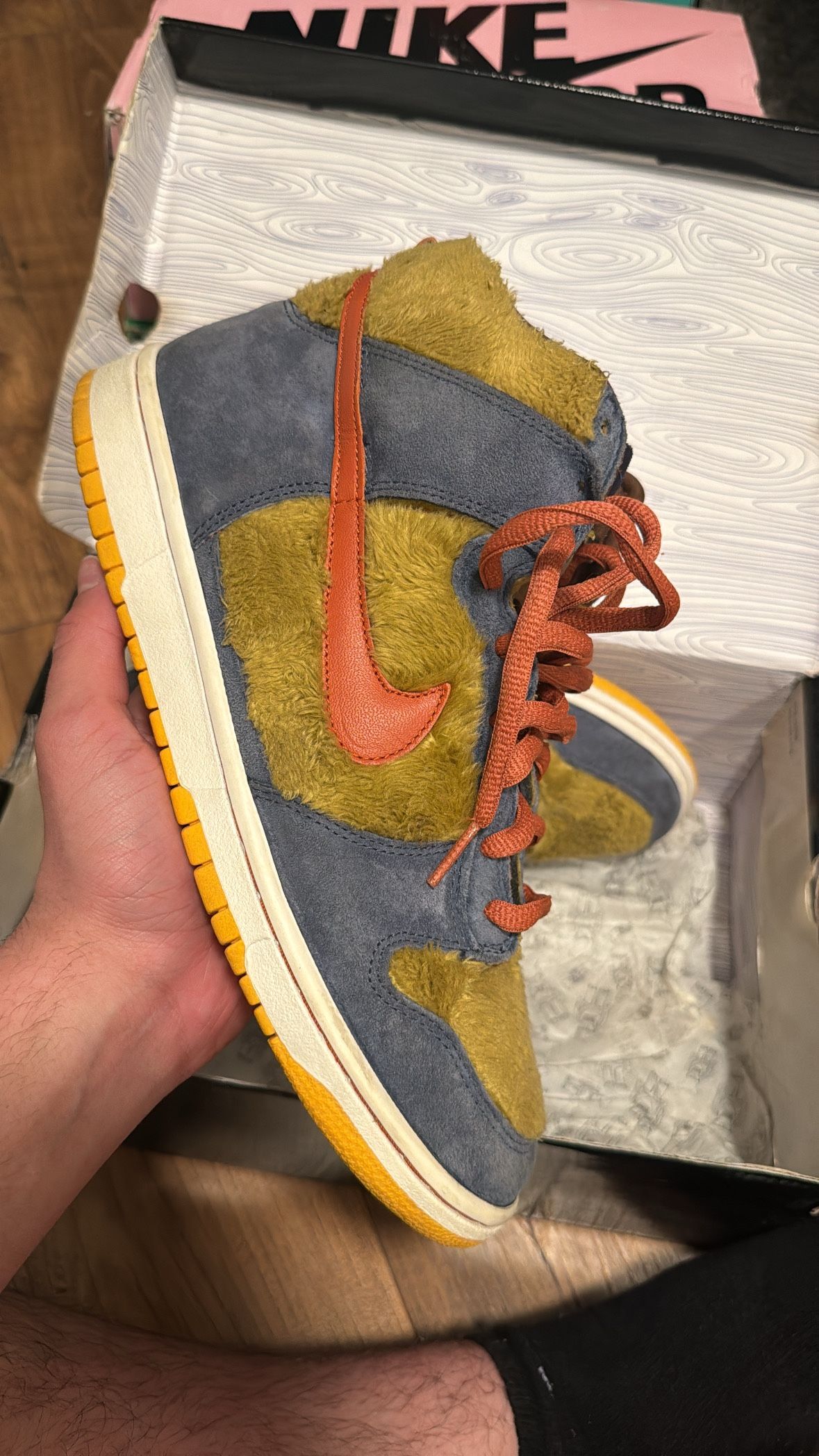 Nike Dunk High Papa Bear