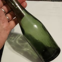 Circa 1920's Beer Bottle , 7.5 Inches Tall